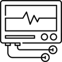 Free Electrocardiograma  Icono