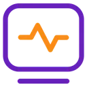 Free Electrocardiograma  Icono