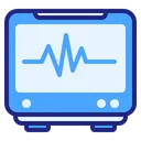 Free Pulse Electrocardiograph Heart Icon