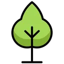 Free Elegant Green Tree Tree Nature Icon
