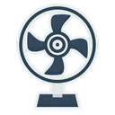 Free Elektrisch Ventilator Tisch Symbol