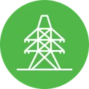 Free Elektrizitat Bohrturm Energie Icon