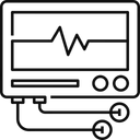 Free Elektrokardiogramm  Symbol