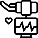 Free Elektrokardiograph  Symbol