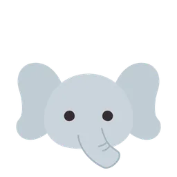 Free Emoji éléphant Emoji Icône