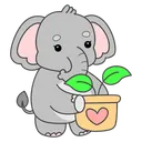 Free Plants Seed Leaves Icon