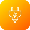 Free Elettricita Spina Elettrico Icon