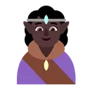 Free Elf Flat Dark Icon