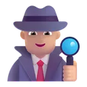 Free Detective Color Medio Claro Icono