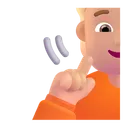 Free Sordo Color Medio Claro Icono