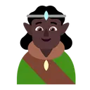 Free Duende Plano Oscuro Icono