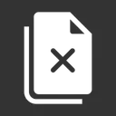 Free Eliminar Documento Eliminar Archivo Eliminar Archivo Icon