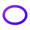 Free Ellipse Shape Draw Icon