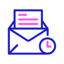 Free Mail Timing Email Mail Icon