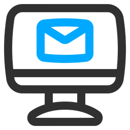 Free Email computer notification  Icon