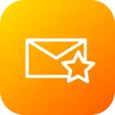 Free Email Mail Star Icon