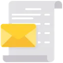 Free Estratto Conto E Mail E Mail E Mail Icon