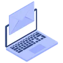 Free Email Laptop Mail Online Communication Icon