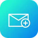 Free E Mail Posta Aggiungi Icon