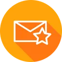 Free Email Mail Star Icon