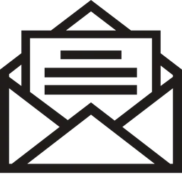 Free Email Mono Logo Icon