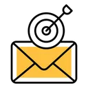 Free Email Target  Icon