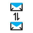 Free Email Transfer  Icon