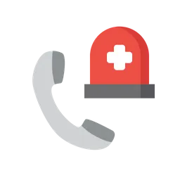 Free Emergency Call  Icon