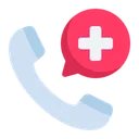 Free Emergency Call Medical Call Medical Helpline Icon