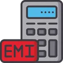 Free Emi Calculator Emi Emi Calculation Icon