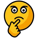 Free Smiley Emoticone Emoji Confus Icône