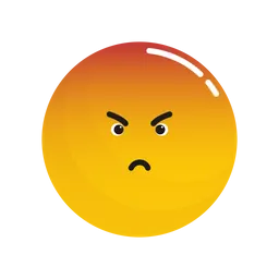 Free Emoji enojado Emoji Icono