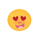 Free Emoji In Love Feel Icon