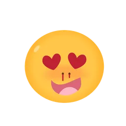 Free Emoji feel in love face Emoji Icon