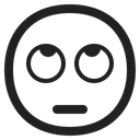 Free With Rolling Eyes Icon