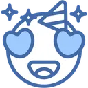 Free Emoji Love Grin Icon