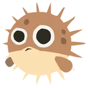 Free Blowfish Fish Animal Icon