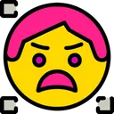 Free Emoji Sad Unhappy Frown Icon