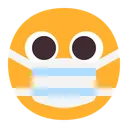 Free With Medical Mask Icon