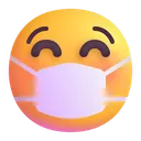 Free With Medical Mask Icon