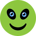 Free Emoticon alienígena  Ícone