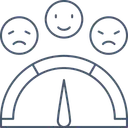 Free Emotional Meter Icon