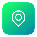 Free Localisation Recherche Navigation Icône