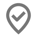 Free Localisation Epingle Verification Icône