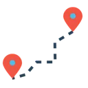 Free Localisation Navigation Epingle Icône