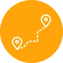 Free Localisation Navigation Epingle Icône