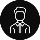 Free Empleado Trabajador Hombre Icono