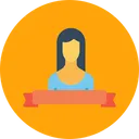 Free Bureau Employe Femme Icon