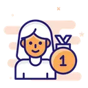 Free Employee Award Achievement Award Icon