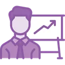 Free Employee Chart Graph Icon